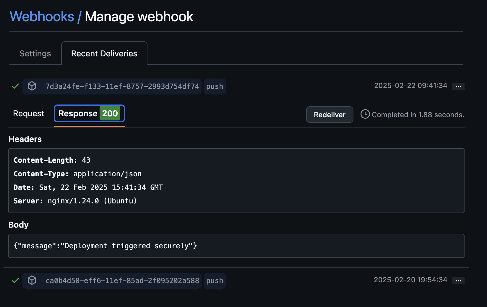 GitHub Actions Workflow